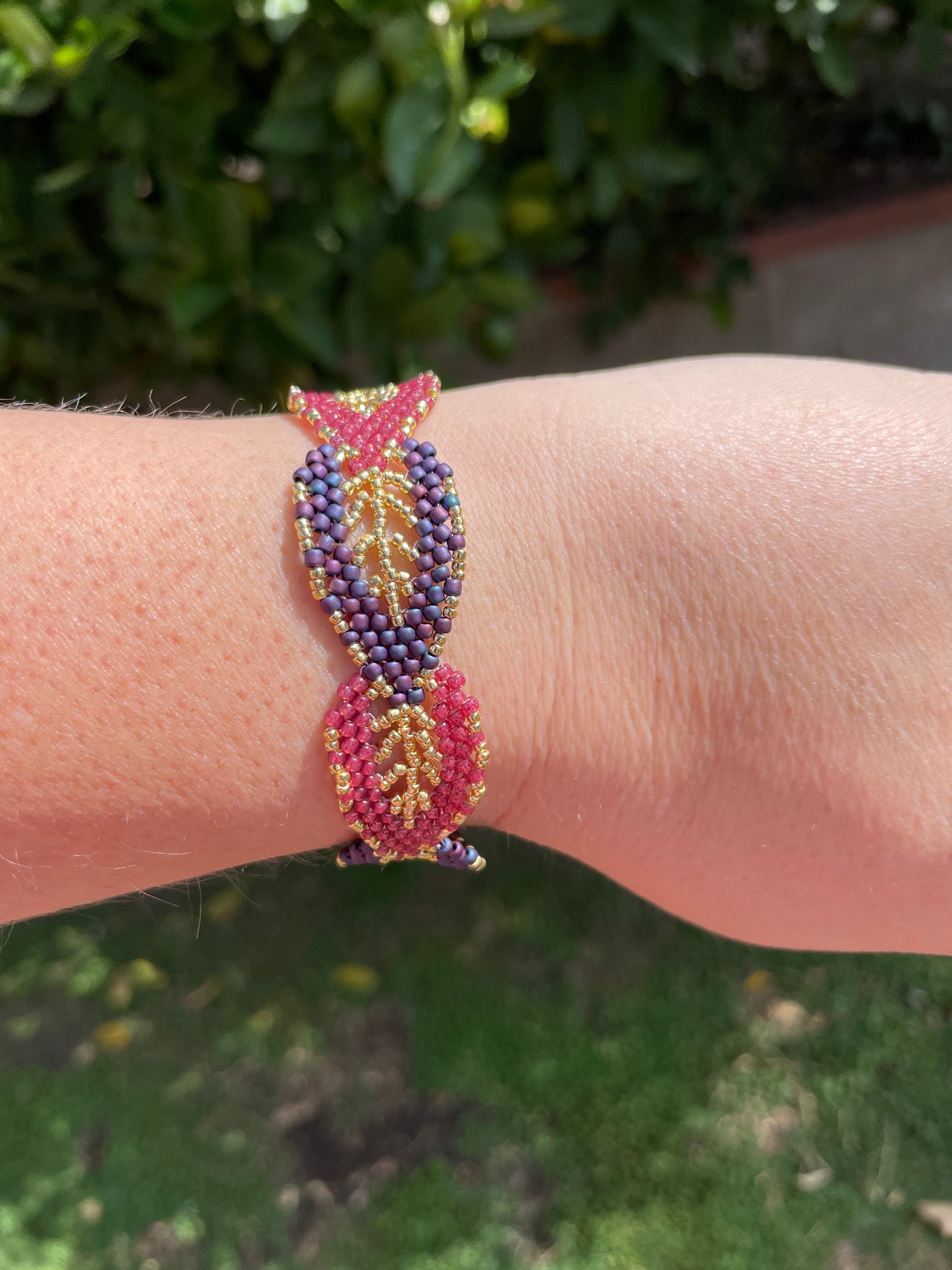 Gilded Leaf Bracelet