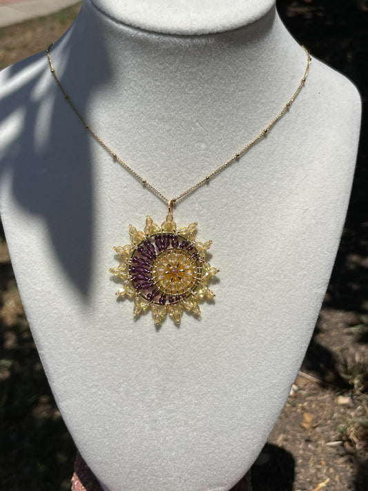 Sun and Moon Necklace