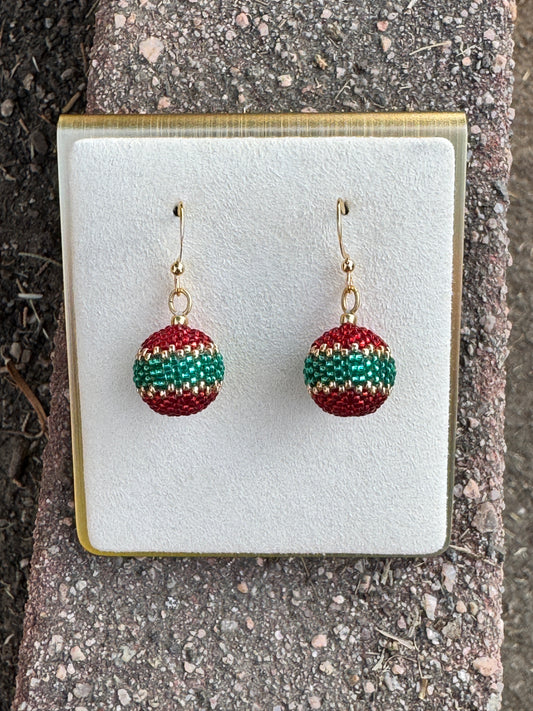 Beaded Bauble Earrings