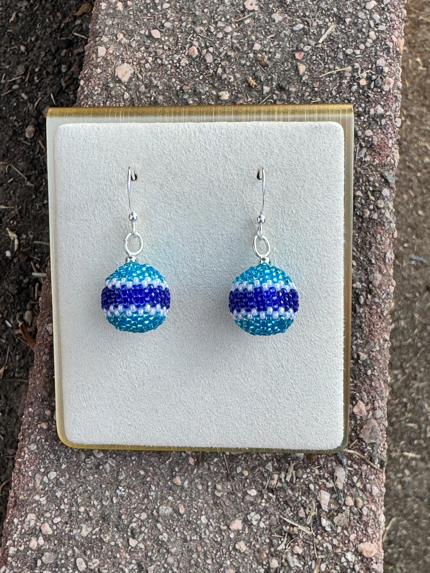 Beaded Bauble Earrings