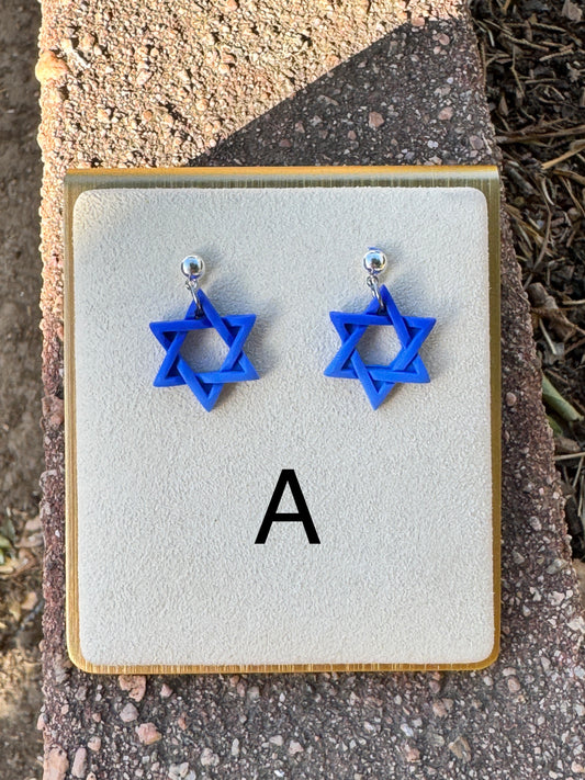 Star of David Earrings