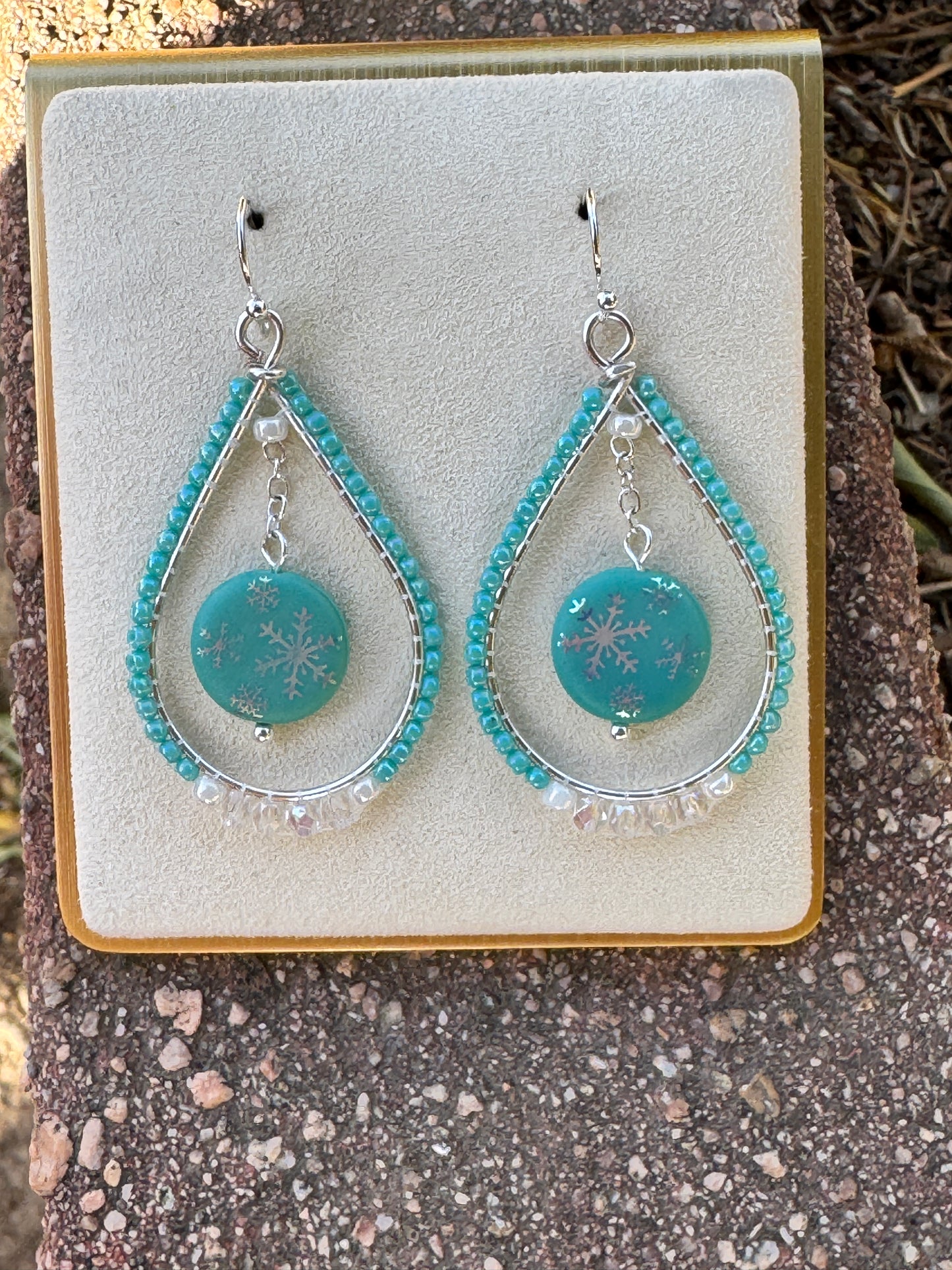 Crystal Snowfall Earrings