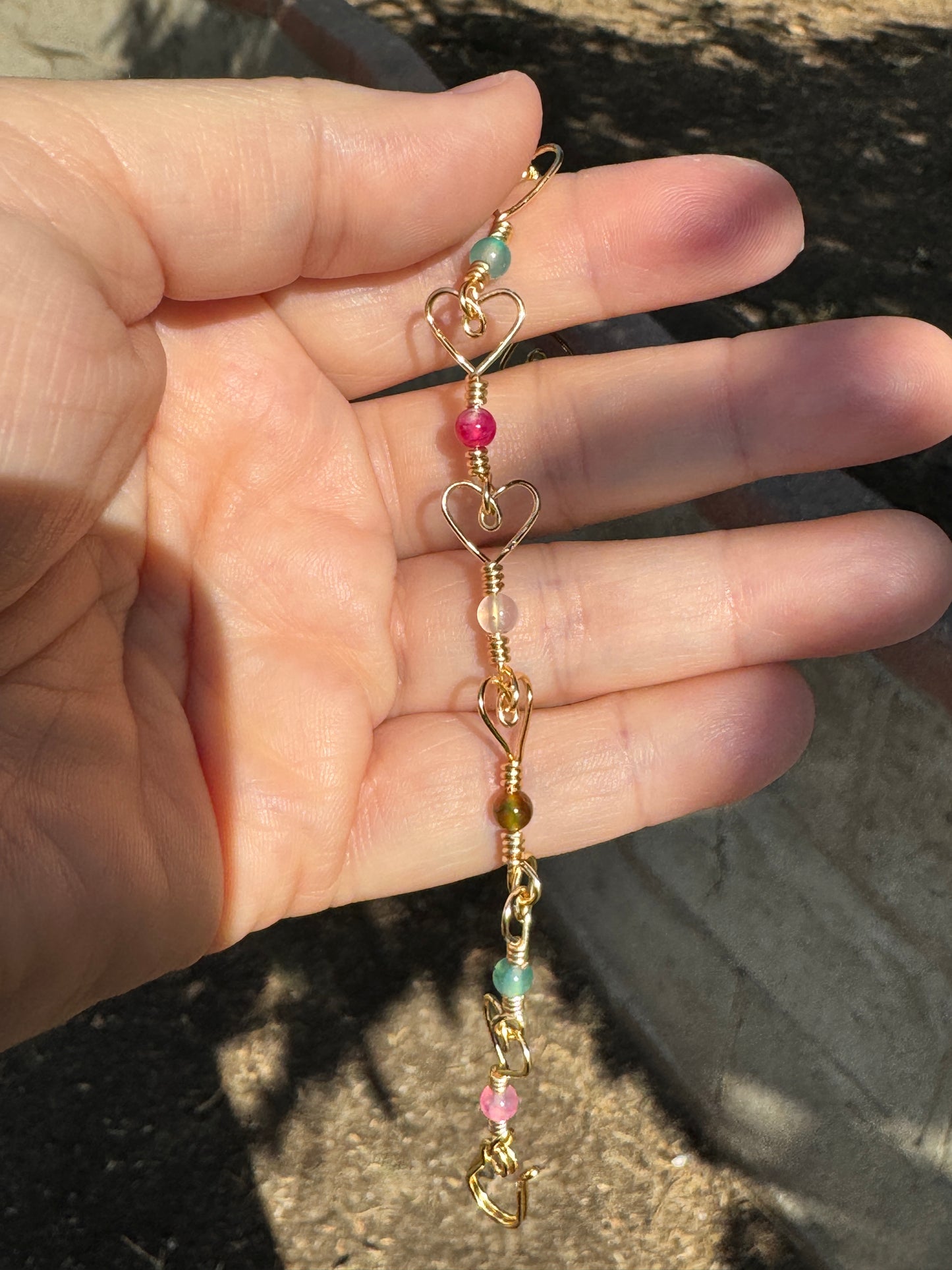 Linked Hearts Bracelet