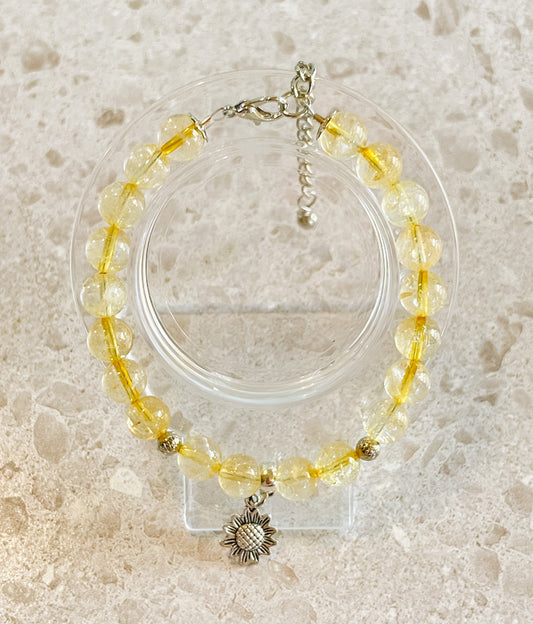 Natural Citrine Bracelet